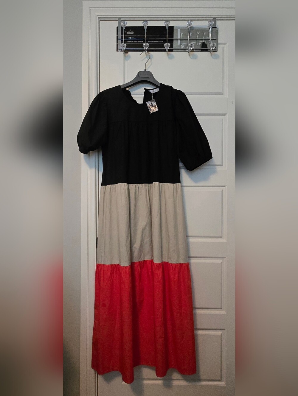 Compania Fantastica Colorblock Maxi Dress